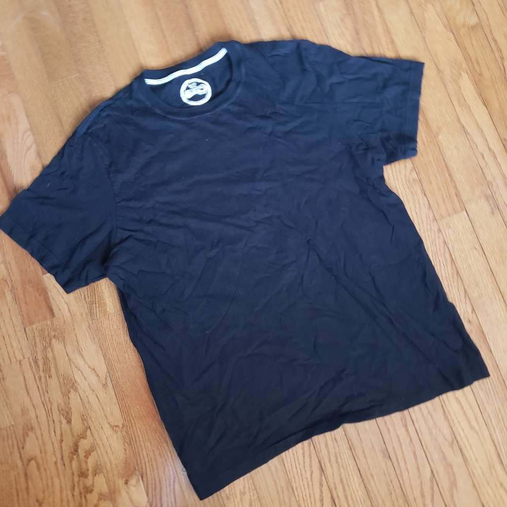 Jockey JKY soft cotton black plain t shirt tshirt